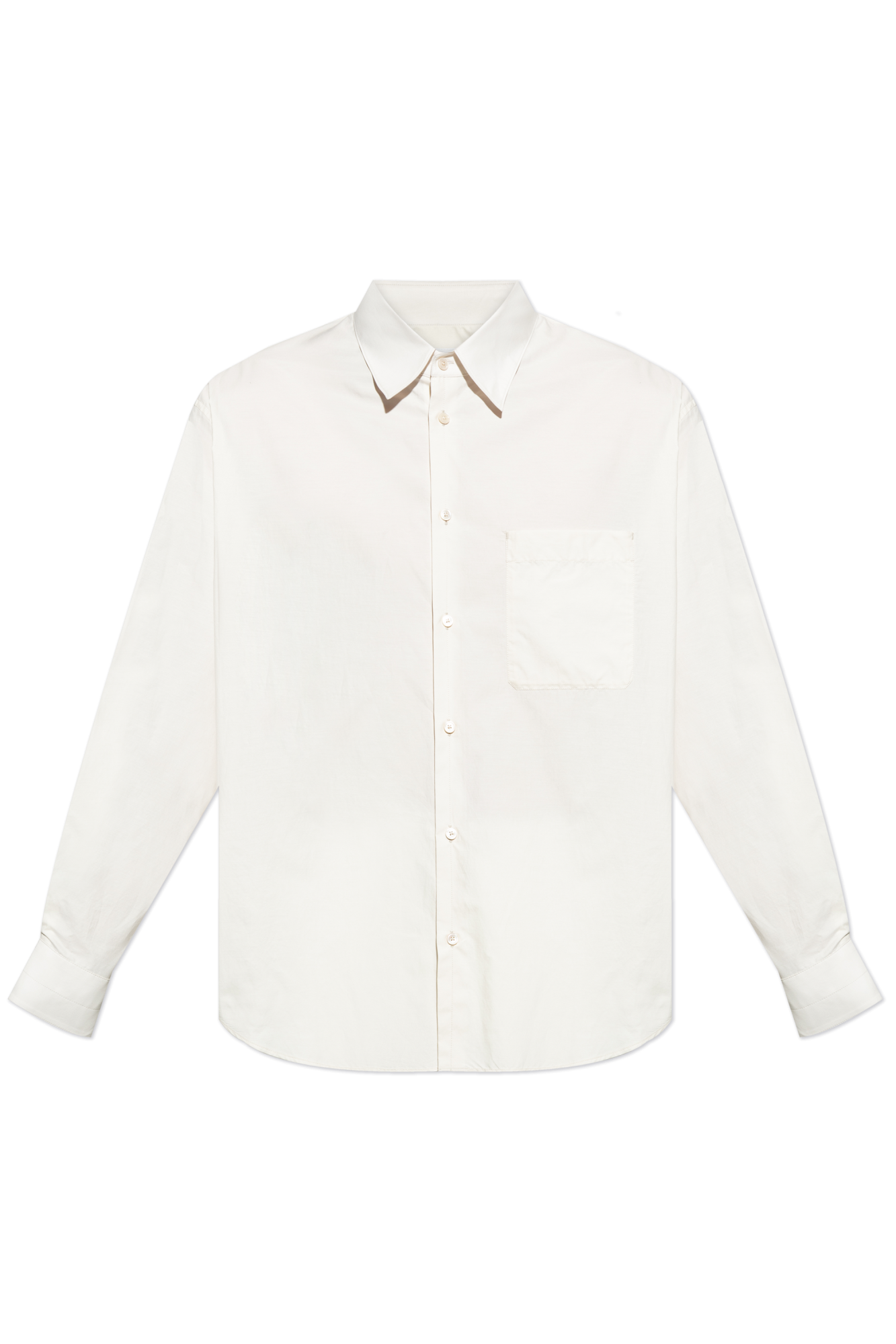 うか　LEMAIRE バンドカラーシャツ ホワイト size 46 Lemaire Shirt with pocket | Men's | Vitkac